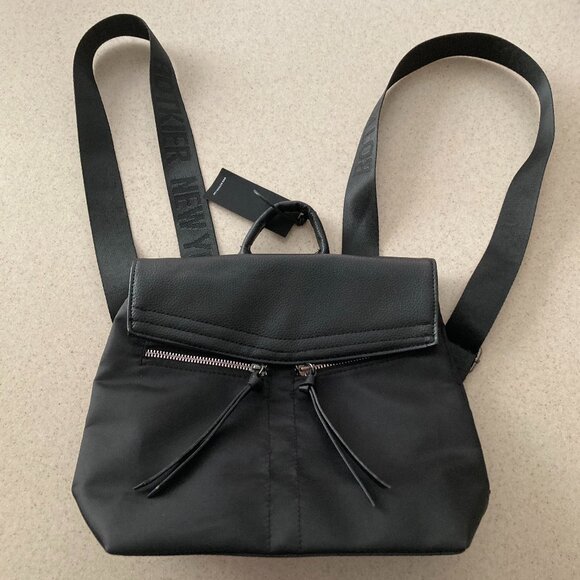 Mini Nylon Black Backpack NWT Botkier New York - Picture 9 of 10